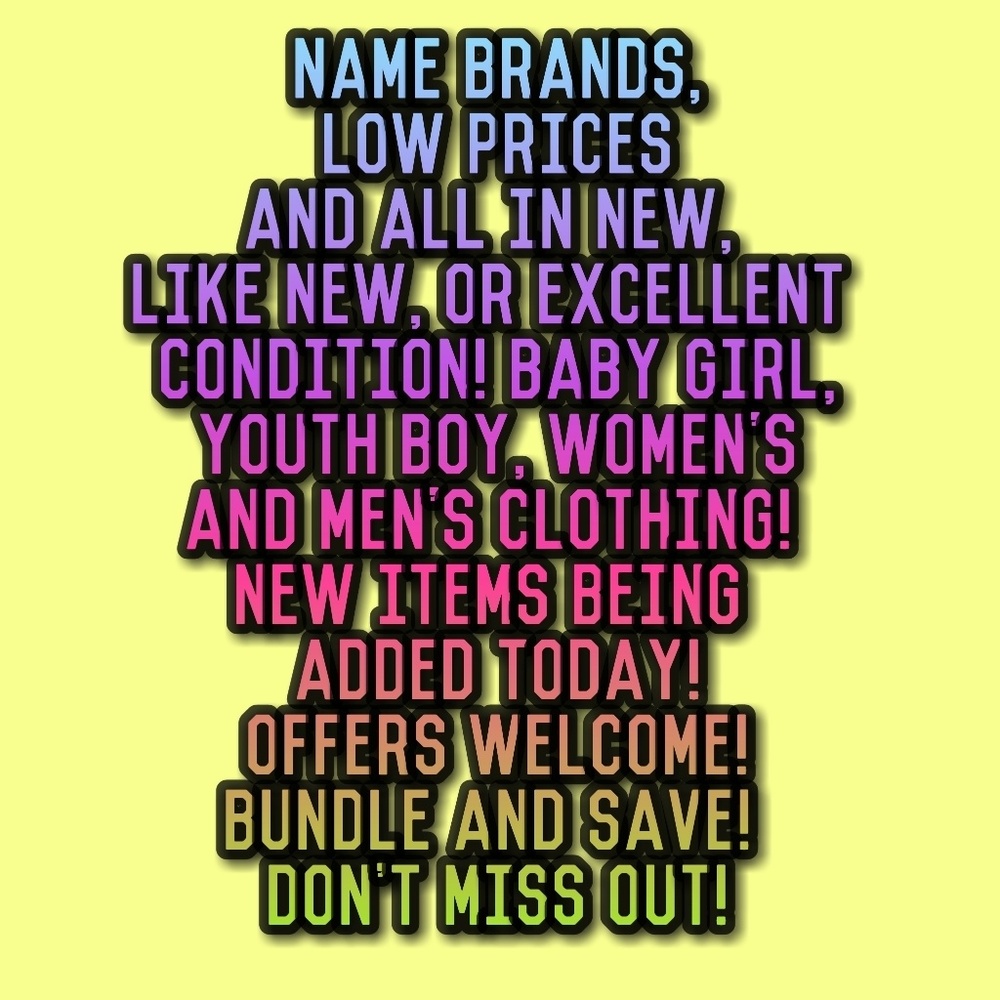 NAME BRANDS AND LOW PRICES